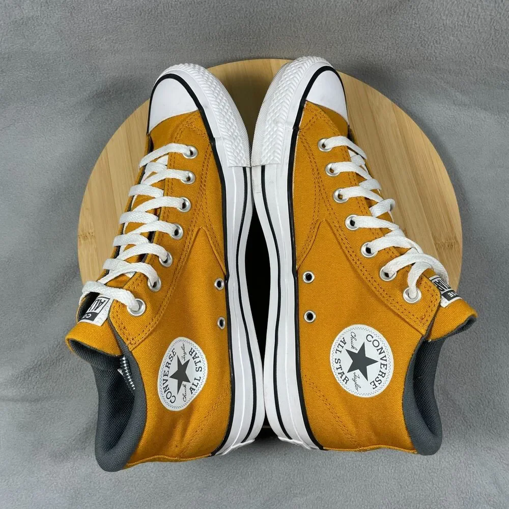 Converse Men's CTAS Size 9.5 Malden Street Golden Sundial Mid Top Shoes Sneakers